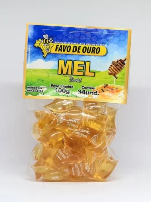 Comprar Pacote de Mel em Sachet - 100g - Apiário Favo de Ouro