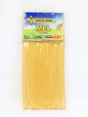 Comprar Pacote de Mel em Sachet Palito 100g - Apiário Favo de Ouro