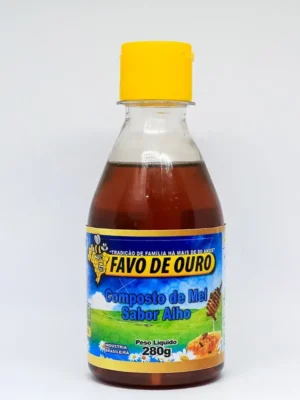 Comprar Composto de Mel Sabor Alho 280g - Apiário Favo de Ouro