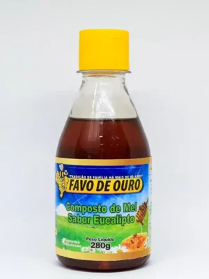 Comprar Composto de Mel Sabor Eucalipto 280g - Apiário Favo de Ouro