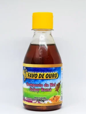 Comprar Composto de Mel Sabor Romã 280g - Apiário Favo de Ouro